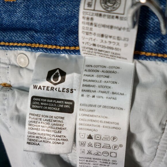 Levi's The Wedgie Straight - Size 27 - Picture 12 of 12